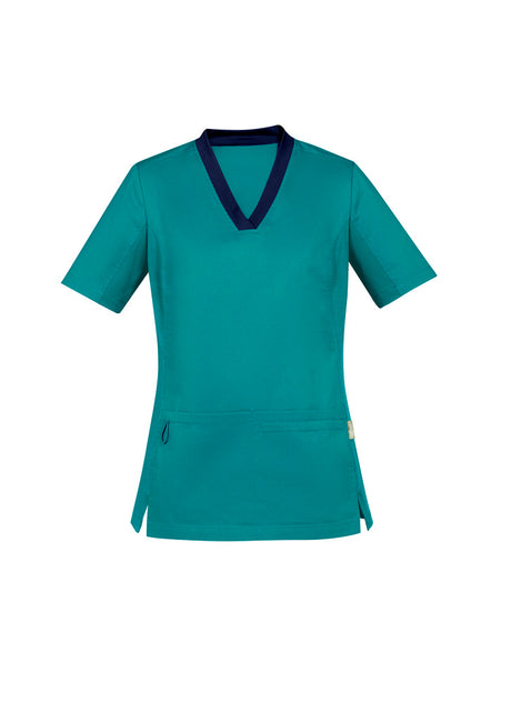 Riley Womens Stretch Scrub Top