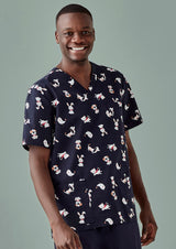 Best Friends Mens Scrub Top