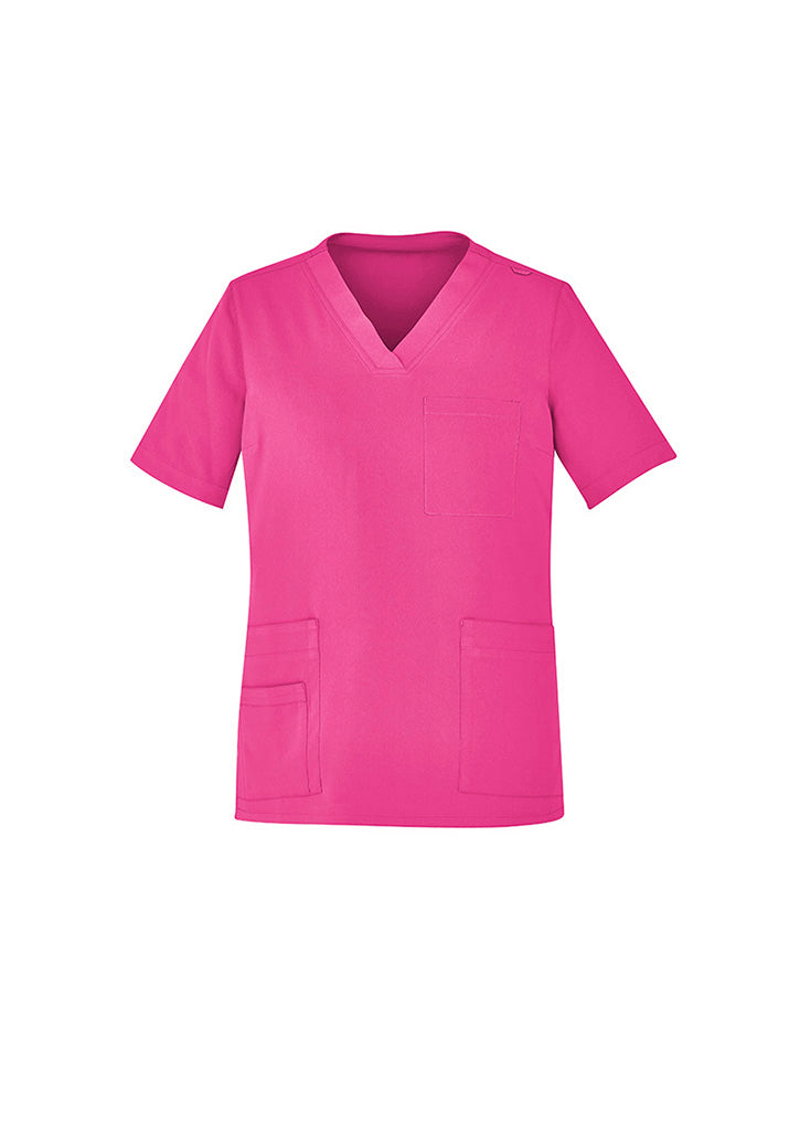 Pink Ribbon Unisex Scrub Top