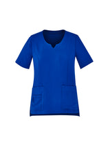 Avery Womens Round Neck Scrub Top