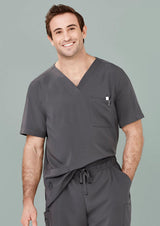 Avery Mens V-Neck Scrub Top