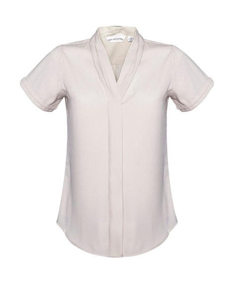 Madison Womens Short Sleeve Blouse