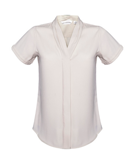 Madison Womens Short Sleeve Blouse