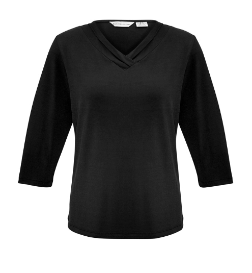 Lana Womens 3/4 Sleeve Top