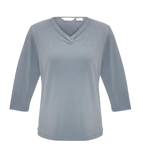 Lana Womens 3/4 Sleeve Top