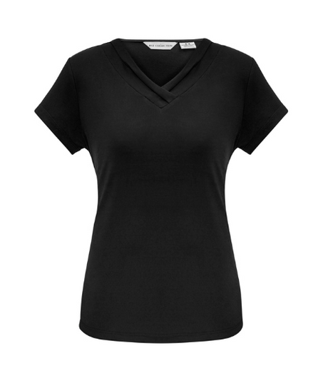 Lana Womens Short Sleeve Top