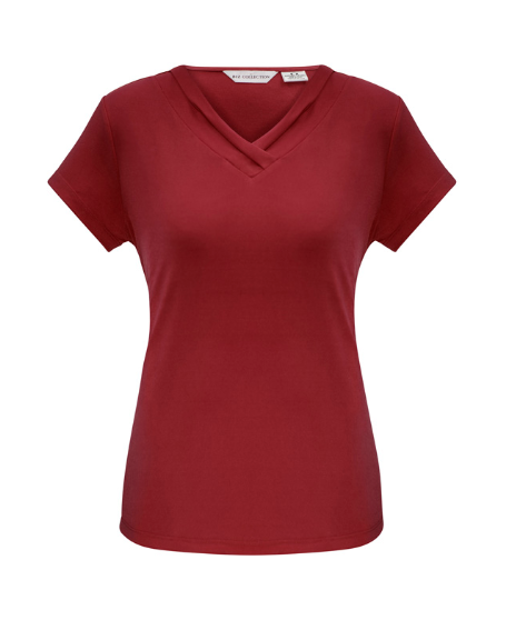 Lana Womens Short Sleeve Top