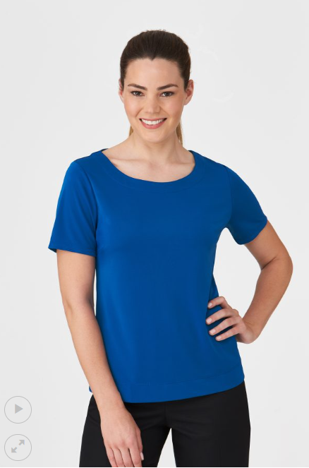 Womens Smartknit Short Sleeve Top