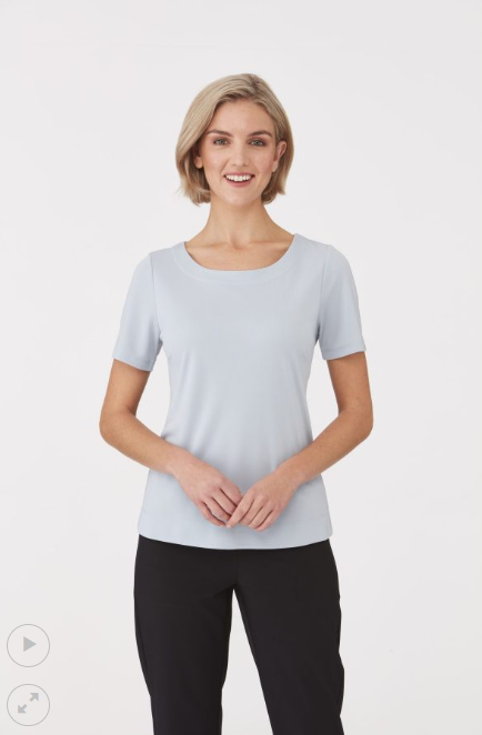 Womens Smartknit Short Sleeve Top