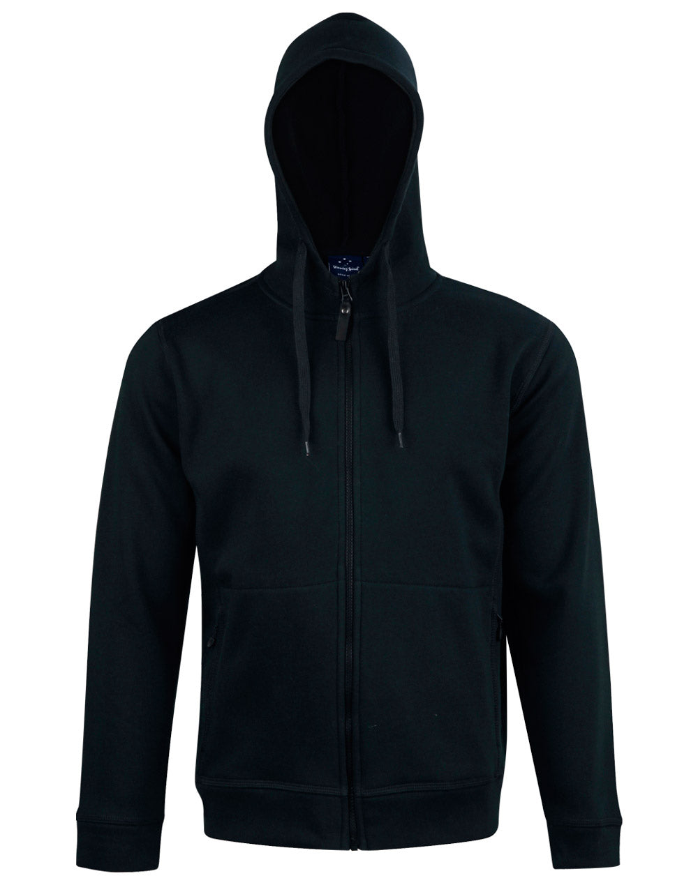 Passion Pursuit Mens Full Zip Contrast Hoodie