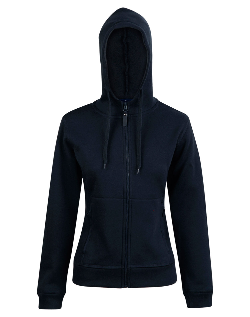 Passion Pursuit Womens Full Zip Contrast Hoodie