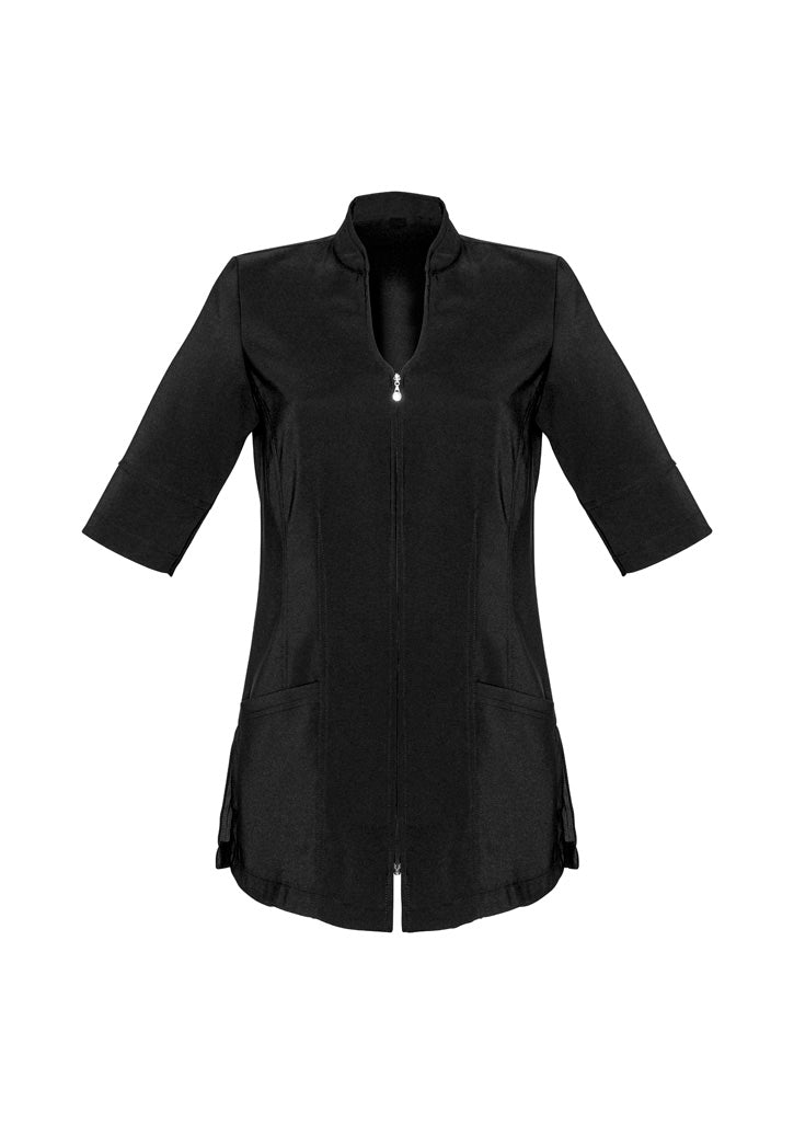 Bliss Womens Zip Front Tunic