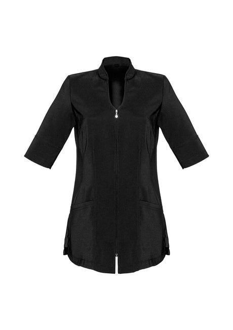 Bliss Womens Zip Front Tunic