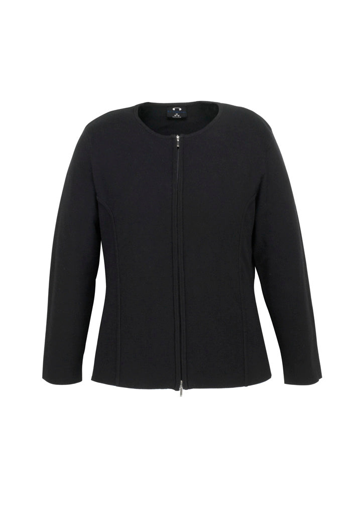 2-Way Zip Womens Cardigan