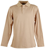 Victory Plus Mens Long Sleeve Polo