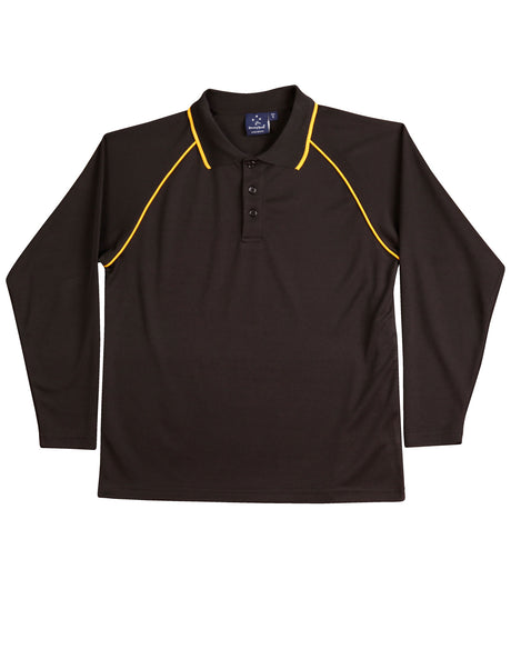 Champion Plus Kids Long Sleeve Polo