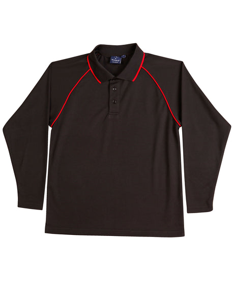 Champion Plus Kids Long Sleeve Polo