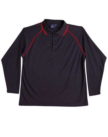 Champion Plus Kids Long Sleeve Polo