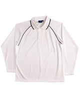 Champion Plus Kids Long Sleeve Polo