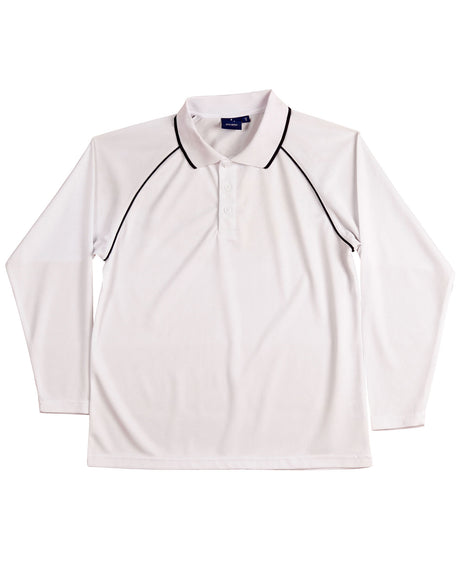 Champion Plus Kids Long Sleeve Polo