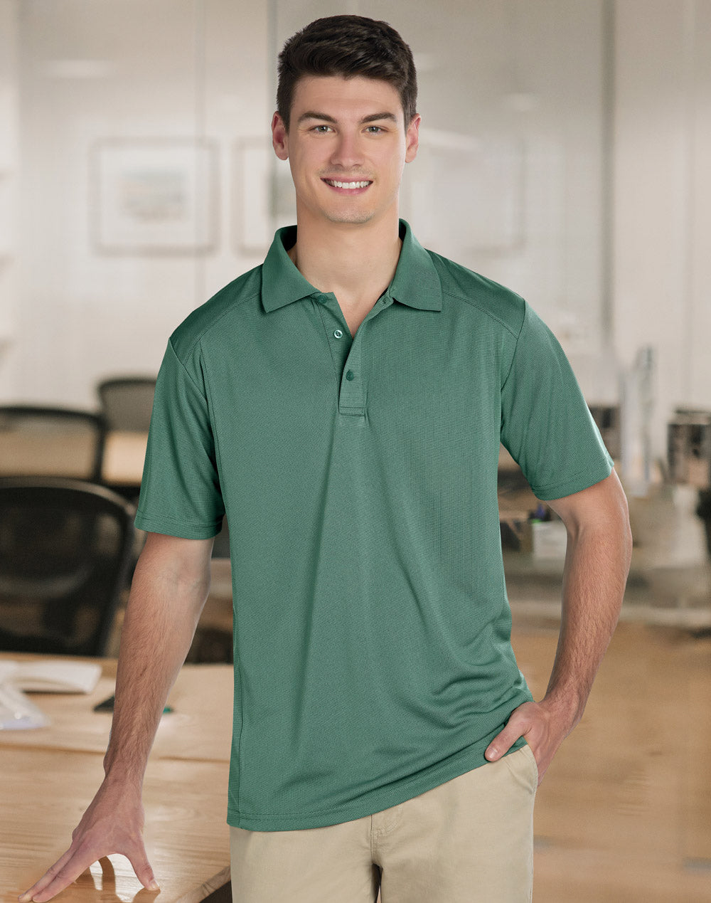 Lucky Mens Bamboo Polo