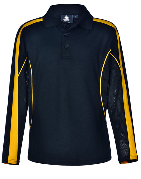 Legend Plus Kids Long Sleeve Polo