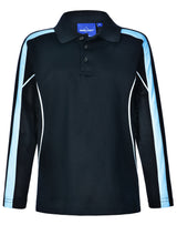 Legend Plus Kids Long Sleeve Polo