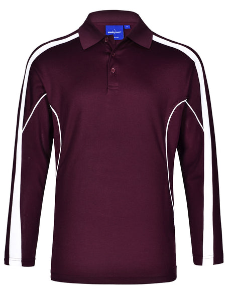 Legend Plus Mens Long Sleeve Polo