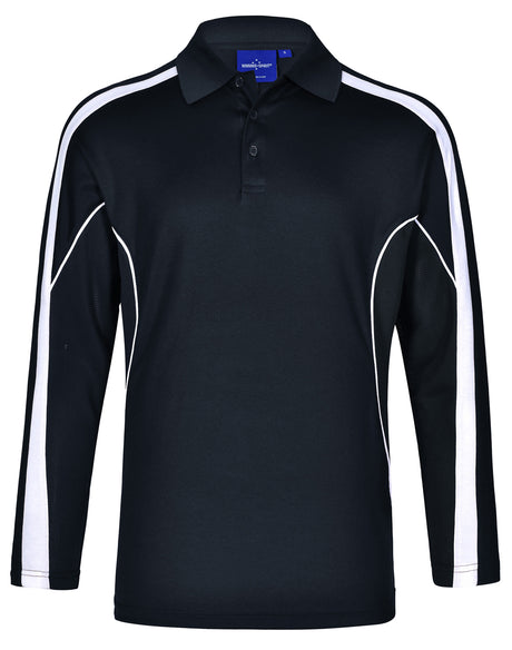 Legend Plus Mens Long Sleeve Polo