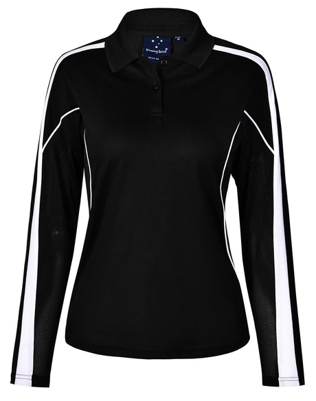 Legend Plus Womens Long Sleeve Polo