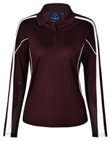 Legend Plus Womens Long Sleeve Polo