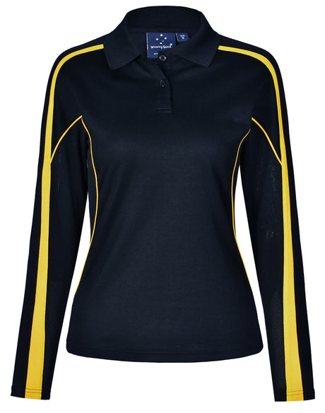 Legend Plus Womens Long Sleeve Polo