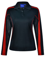 Legend Plus Womens Long Sleeve Polo