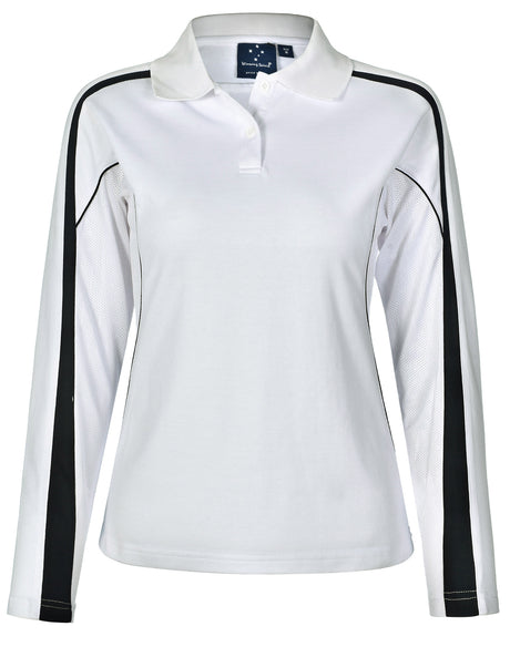 Legend Plus Womens Long Sleeve Polo