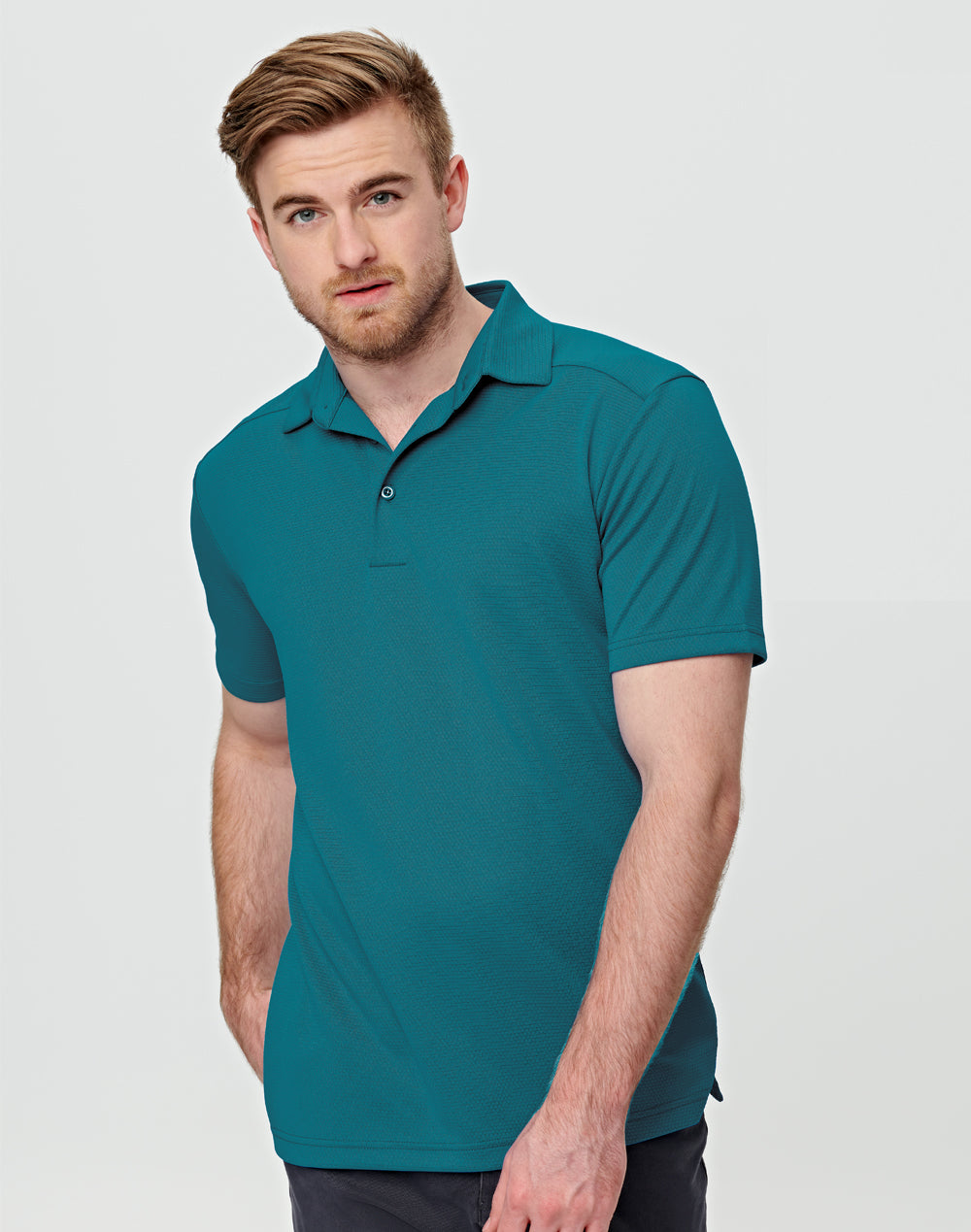 Bamboo Charcoal Mens Polo