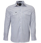 Pilbara Mens Check Long Sleeve Shirt