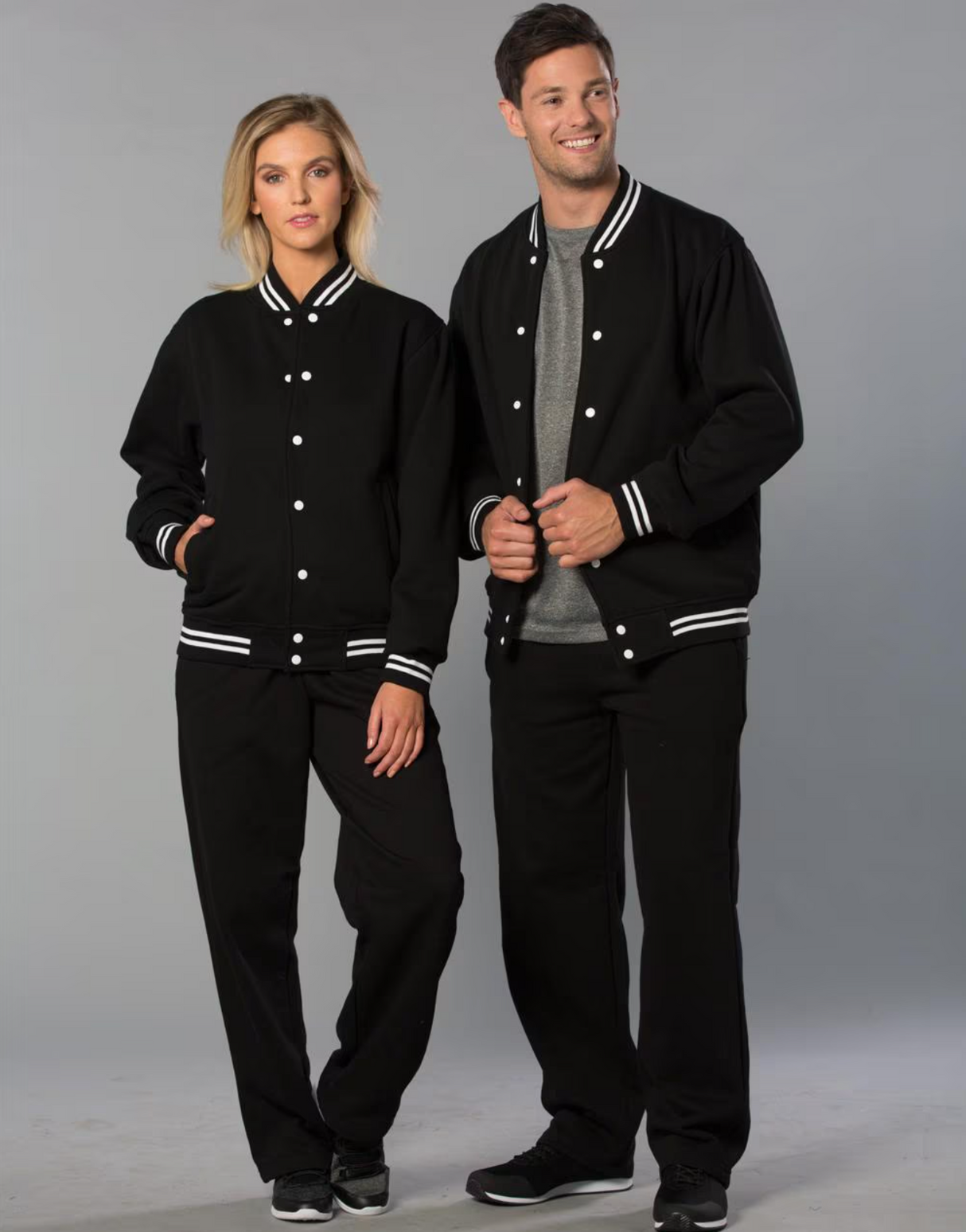 Letterman Adults Varsity Fleece Jacket