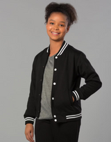 Letterman Kids Varsity Fleece Jacket