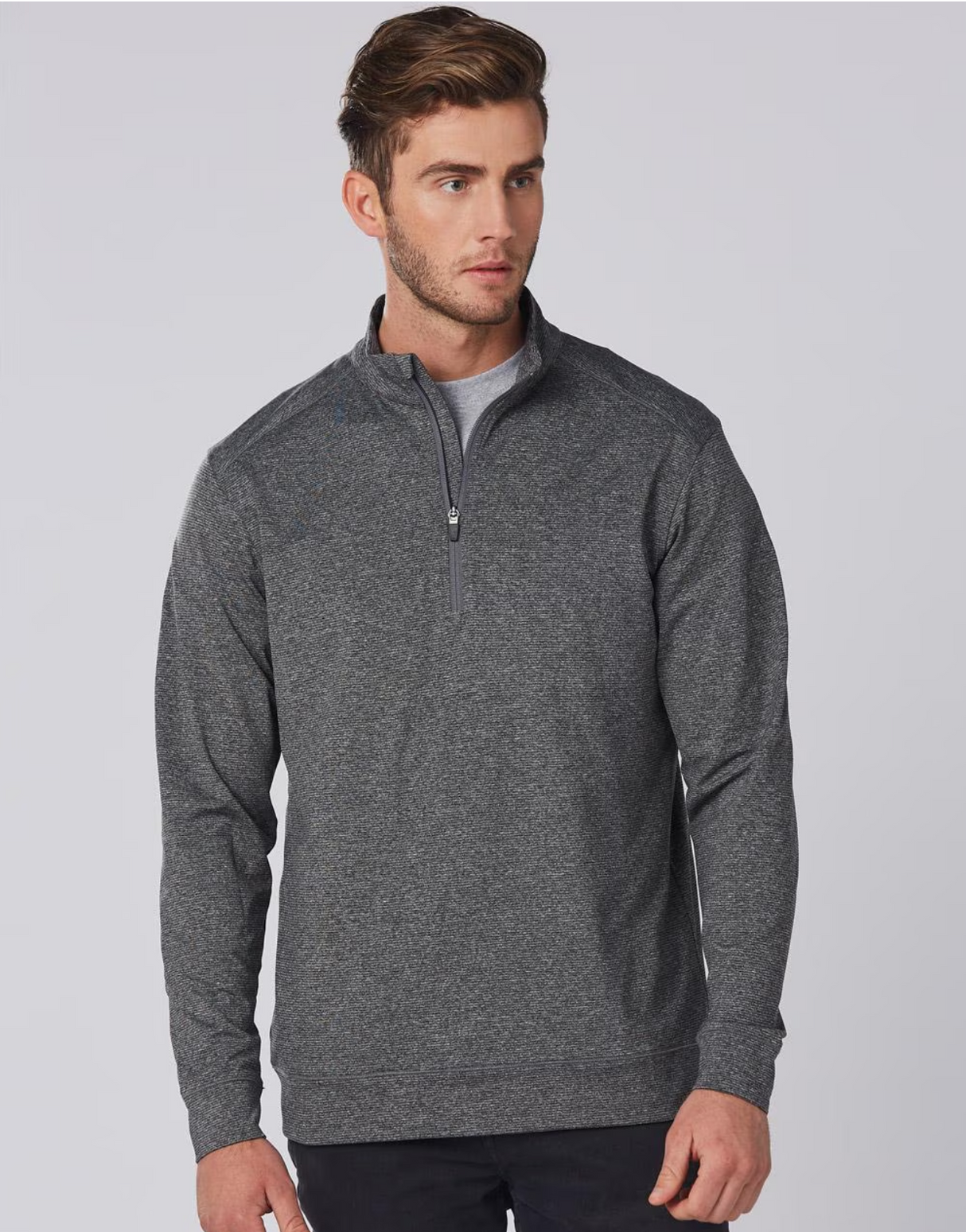 Ultimate Mens 1/2 Zip Long Sleeve Sweat Top