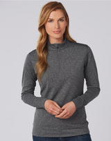 Ultimate Womens 1/2 Zip Long Sleeve Sweat Top