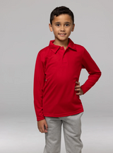 Botany Kids Long Sleeve Polo