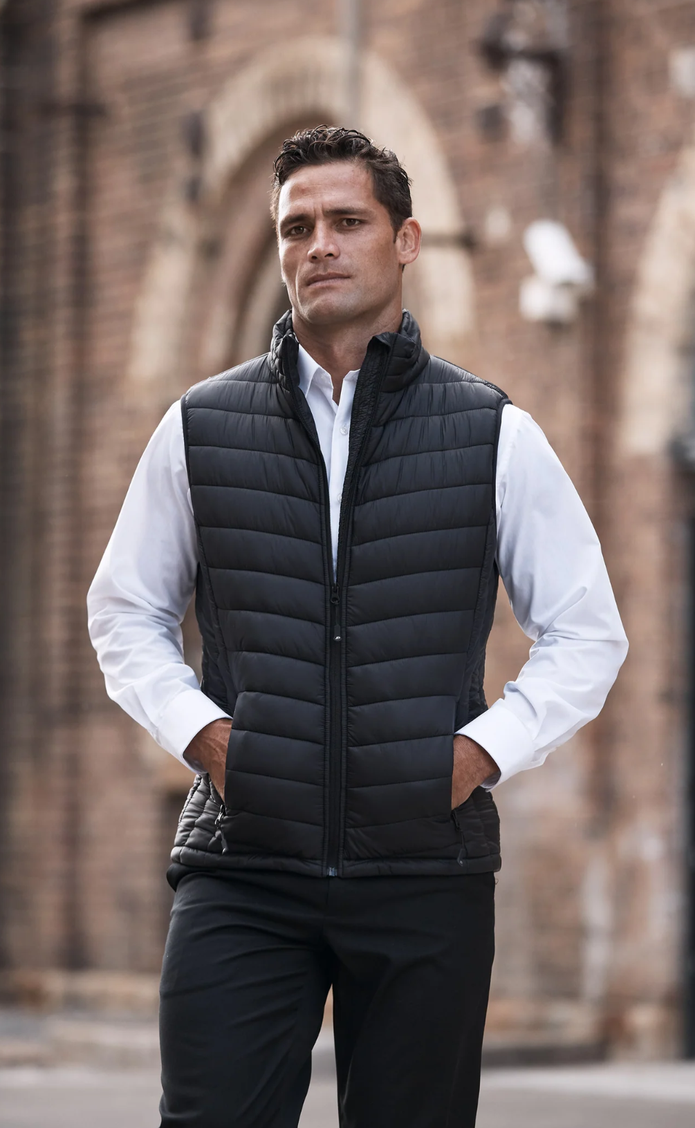 Snowy Mens Puffer Vest