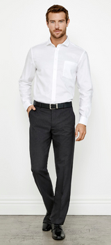 Classic Mens Flat Front Pant