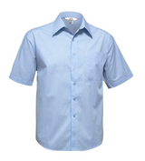 Micro Check Mens Short Sleeve Shirt