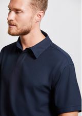 Micro Waffle Mens Polo