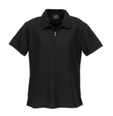 Micro Waffle Womens Polo