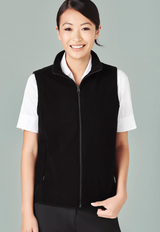 Plain Womens Fleece Vest