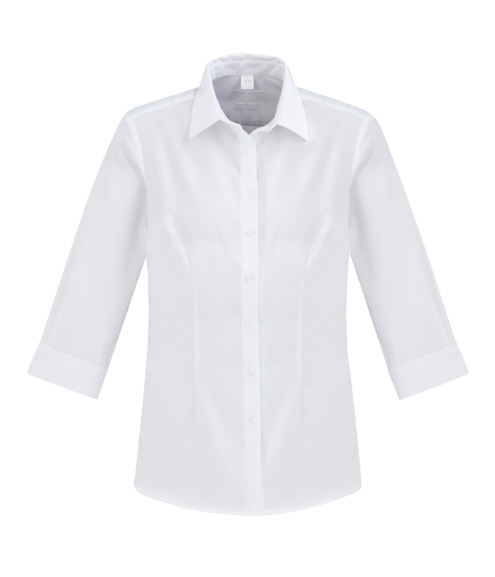 Regent Womens Cotton 3/4 Sleeve Shirt