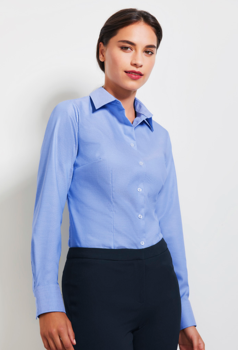 Regent Womens Cotton Long Sleeve Shirt