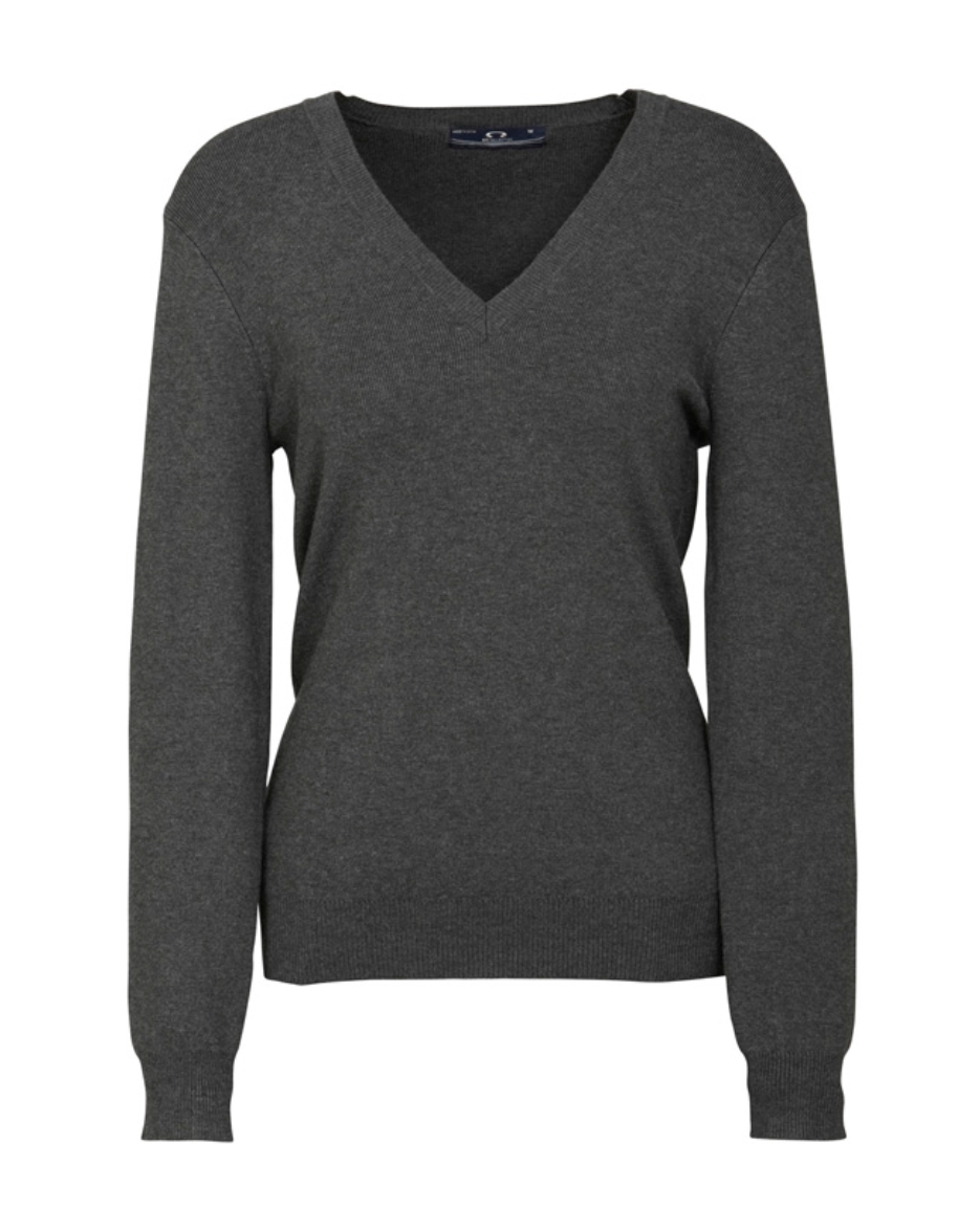 V-Neck Womens Knit Pullover